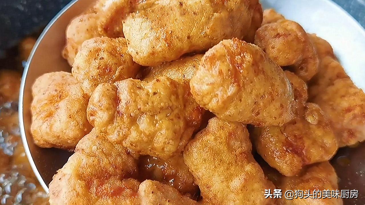 炸鸡块不裹面粉最简单的做法,过年炸鸡块用淀粉还是面粉好吃