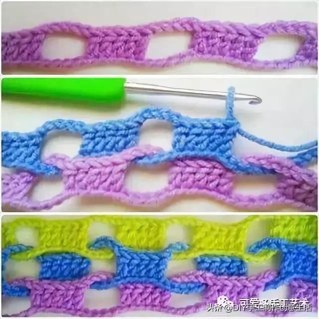 手工diy钩针编织围巾教程,diy手工编织围巾教程
