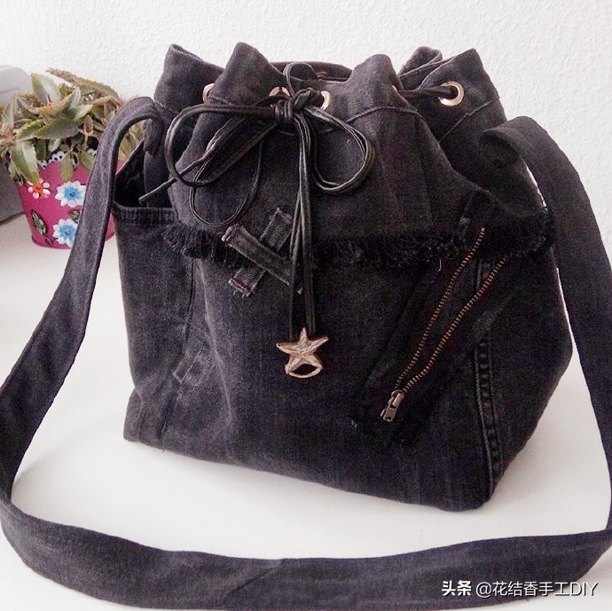 旧牛仔裤改造手工制作大全,旧牛仔裤不要扔教你废物大改造
