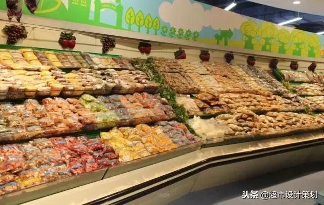 超市食品陈列摆放效果图,超市休闲食品创意陈列图片