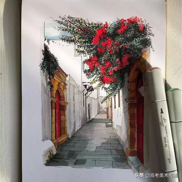 马克笔教程怎么涂肤色,马克笔要怎样涂才能涂到好看呢