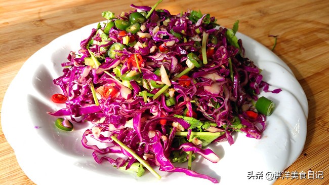 紫甘蓝凉拌要不要焯水,紫甘蓝凉拌需要焯水