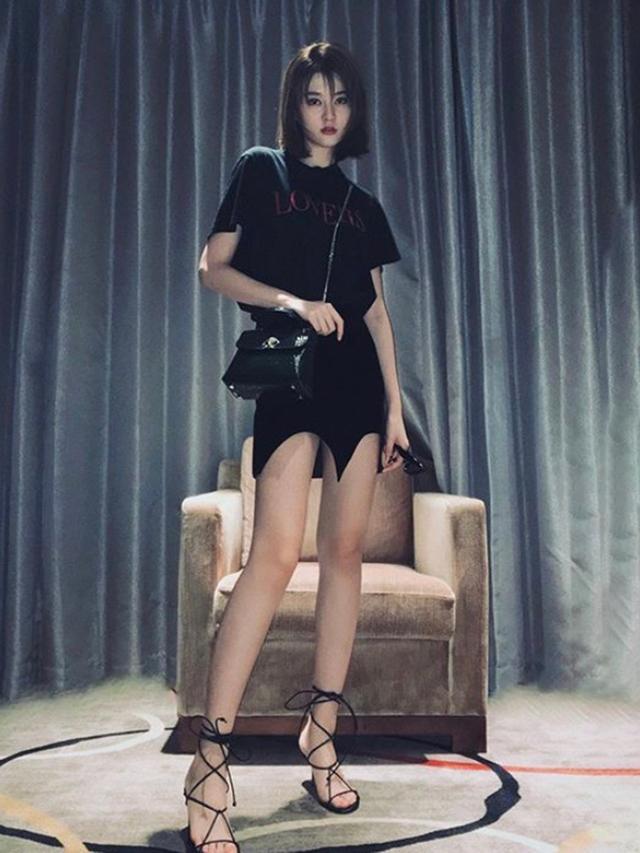 乔欣成熟黑裙写真照,乔欣最新惊艳写真