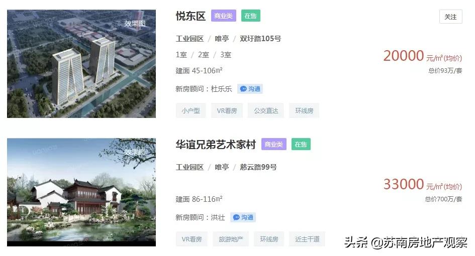 园区唯亭房价现在适合买吗,唯亭房子有升值潜力吗