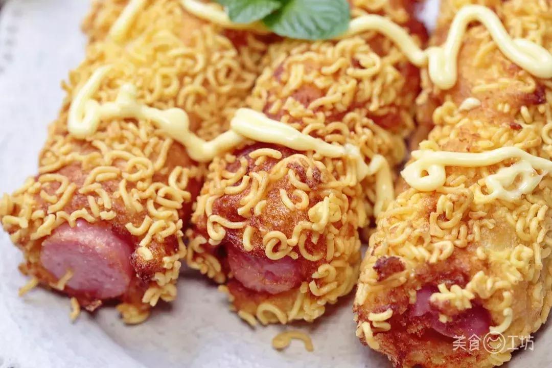 不用面包糠也能炸猪排,不用面包糠做美食9岁以下