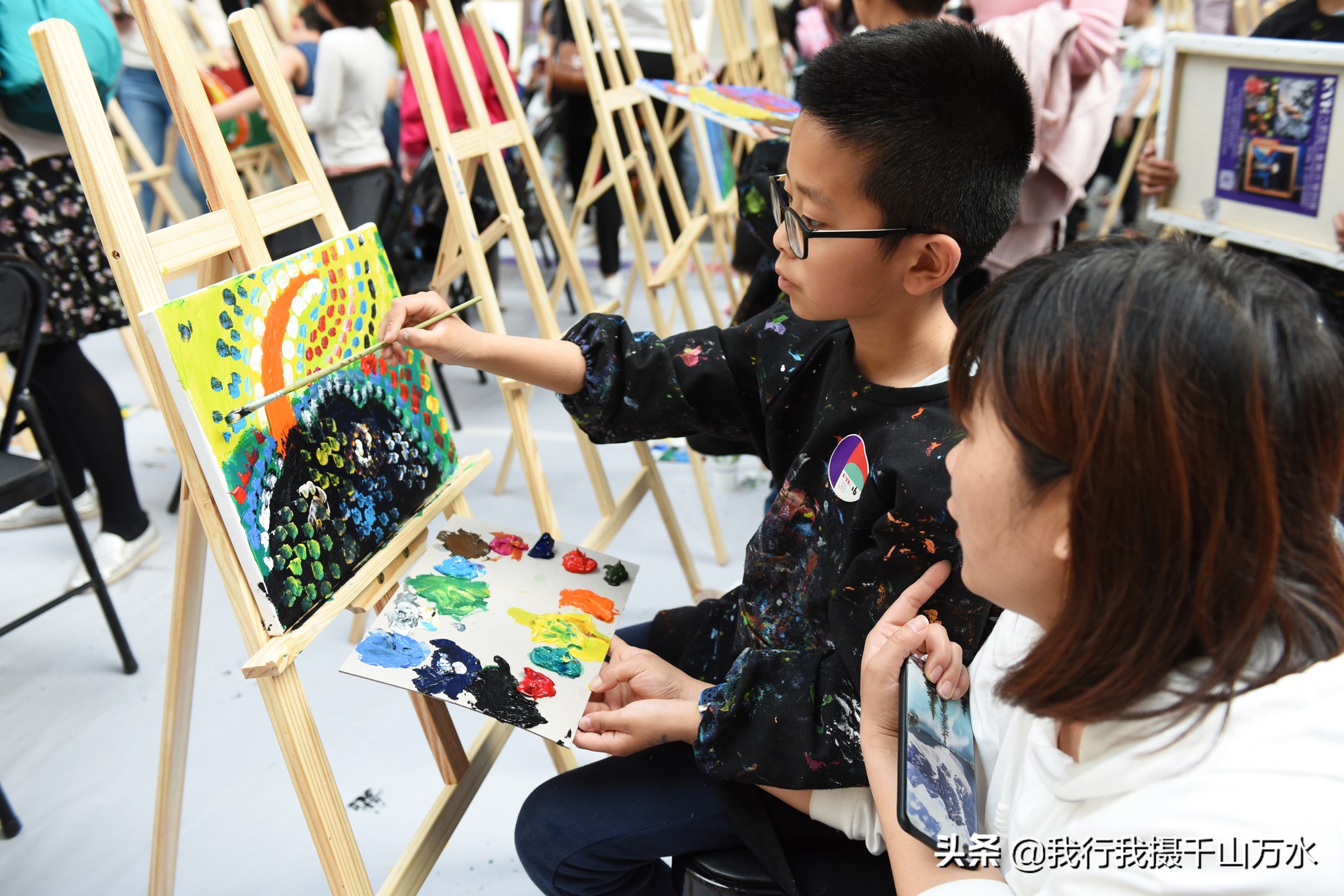 梵高星空油画绘画教程,梵高的星空绘画教程油画棒