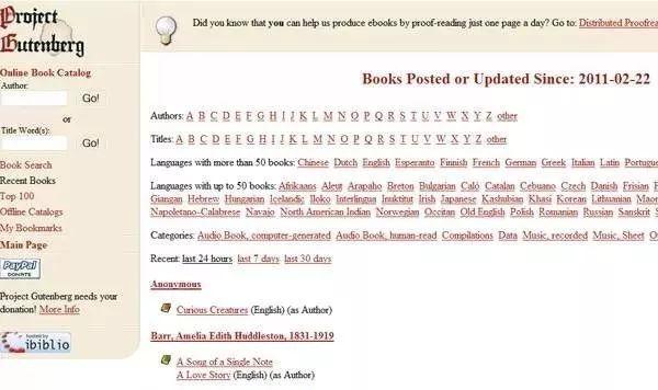 10个免费*载下**英文电子书的网站，学英语、写论文不要太简单