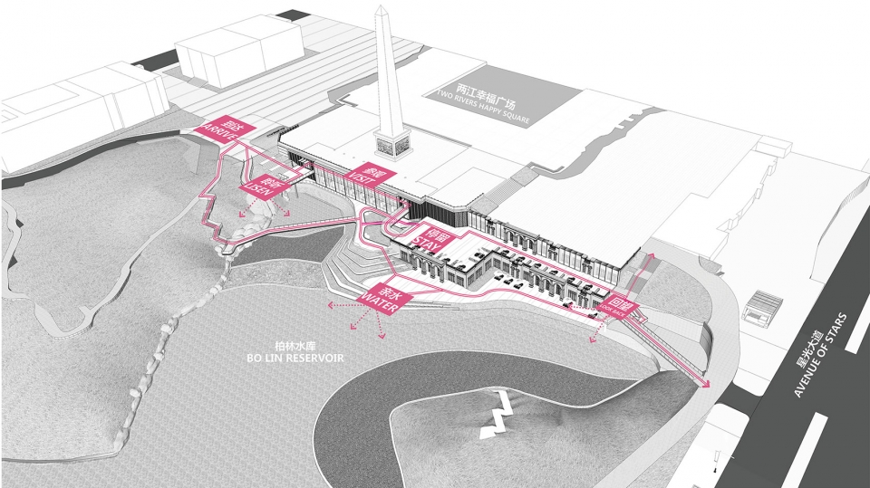 重庆江北市政公园景观设计,重庆大数据展馆设计装修