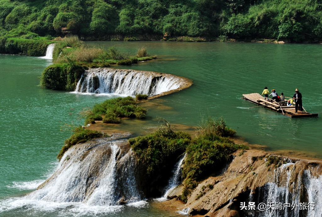 罗平九龙瀑布附近油菜花风光图片,九龙瀑布和罗平油菜花一日游
