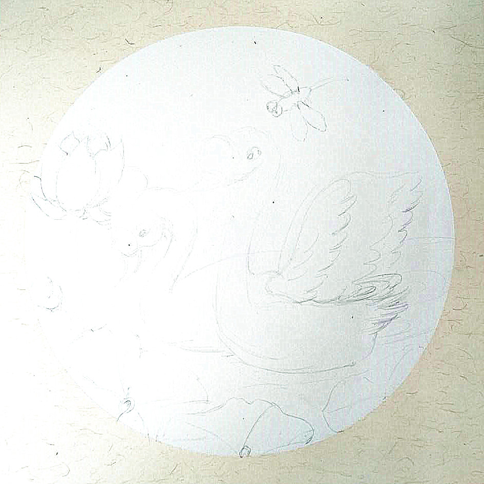 大白鹅创意美术3岁以下,关于谜语的画画简易版