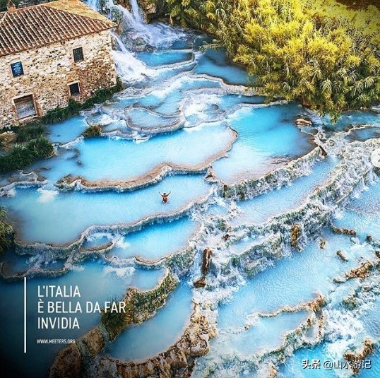 真正的梦幻温泉,世界第一自然温泉瀑布