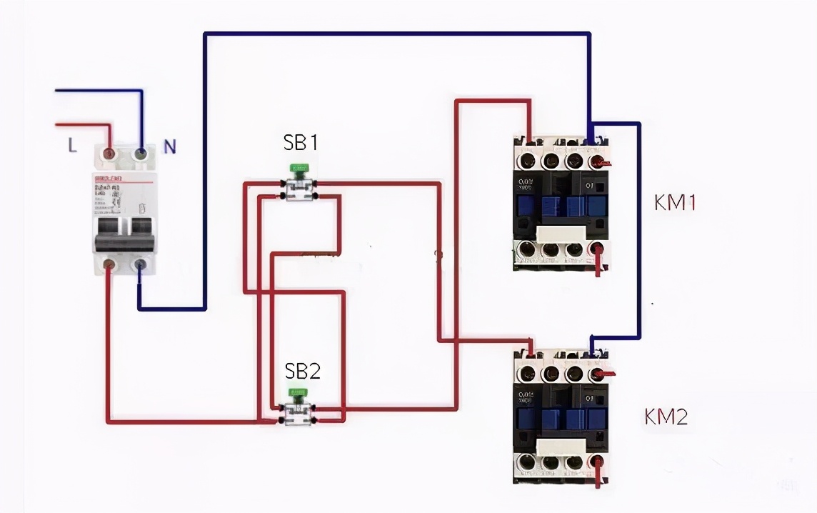 cjt1-40交流接触器接线图解及视频,交流接触器的接线方法与电路图