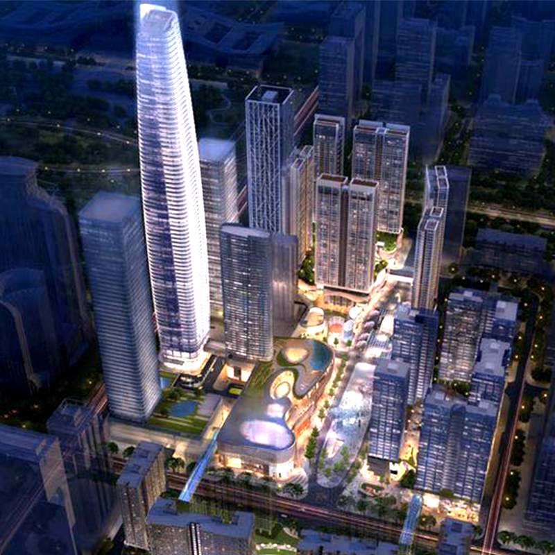 深圳即将开建的摩天楼,深圳福田cbd摩天大楼高层观光厅