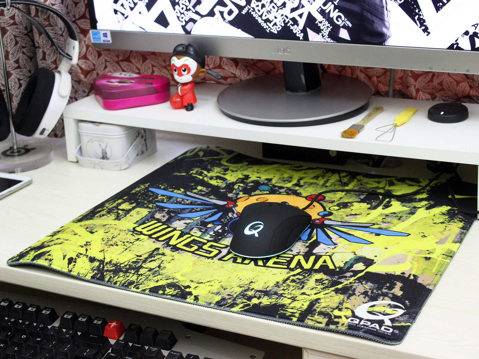 值得等待、不枉期待，QPADDX-30游戏鼠标WA-45鼠标垫体验简评