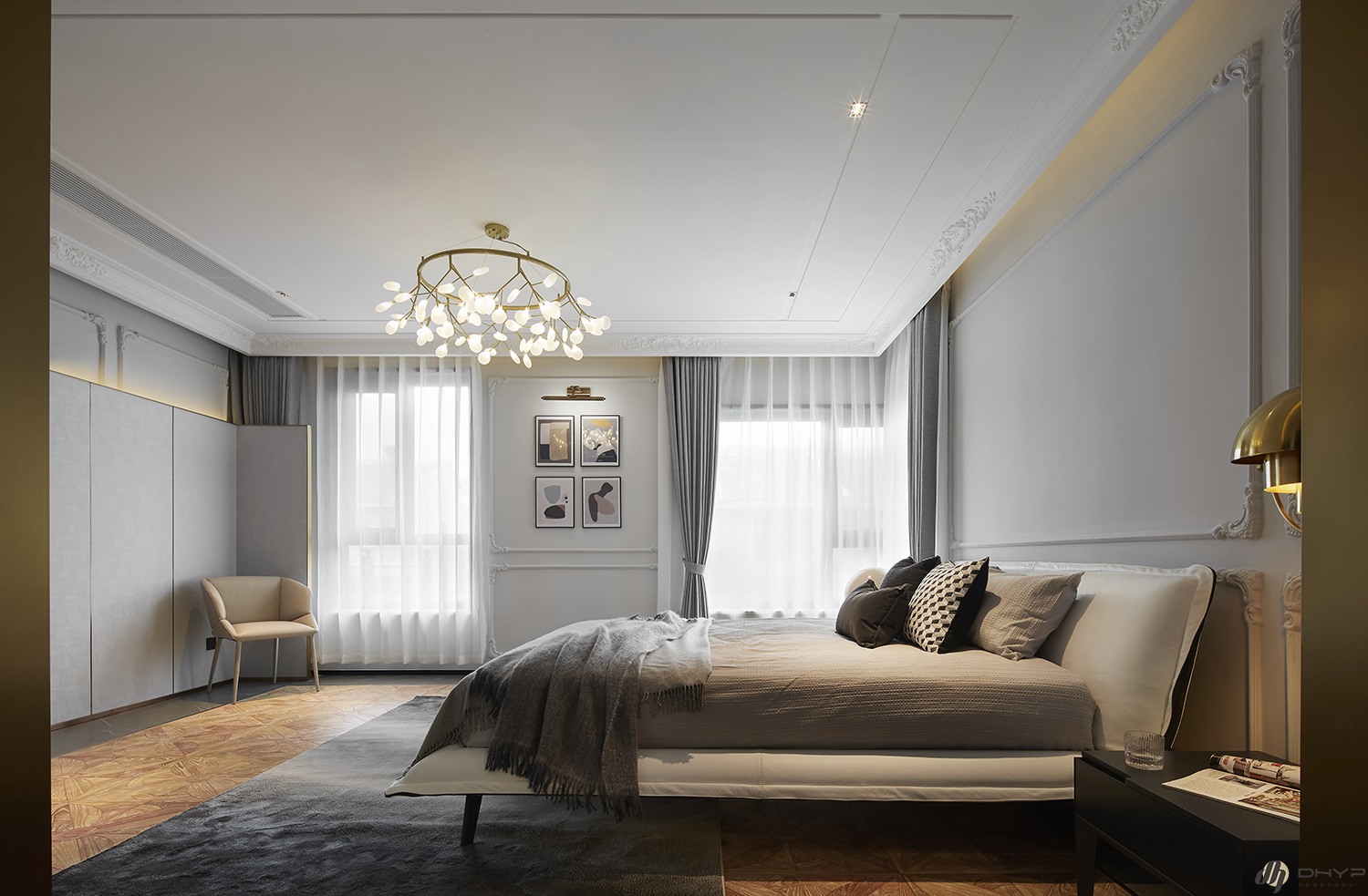 450平别墅简约轻奢风格,450平别墅装修现代轻奢