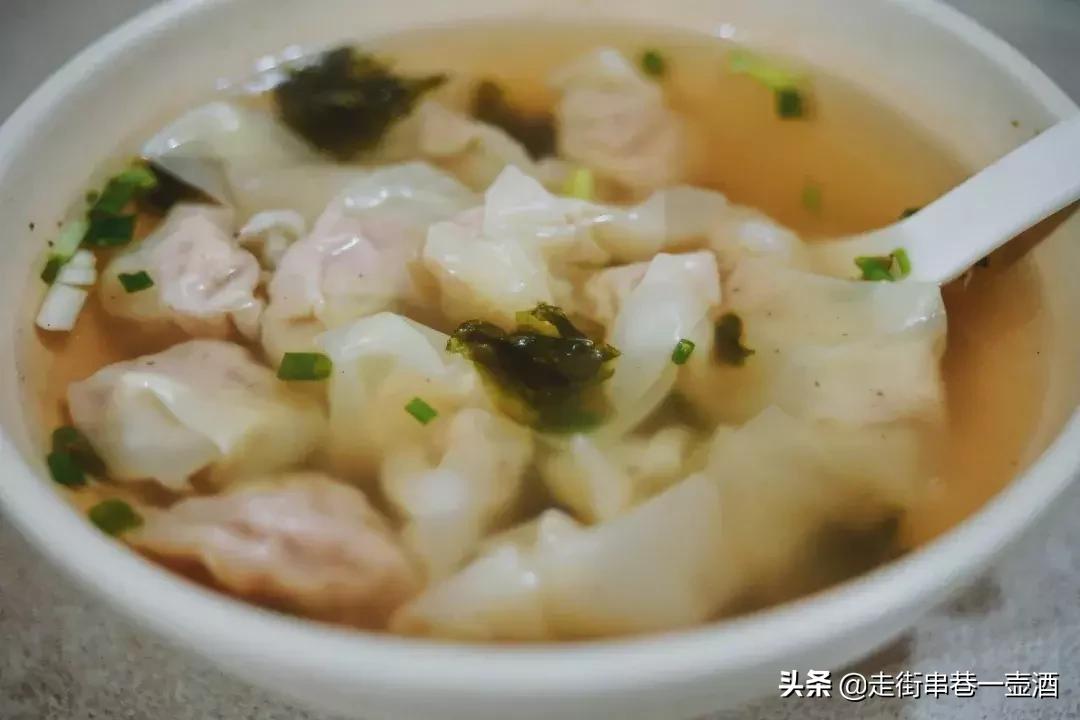 虾仁鲜肉馄饨吉祥馄饨,江都皮薄的馄饨