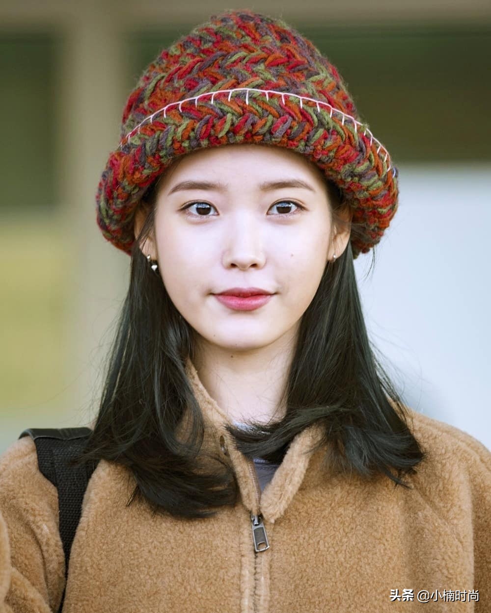 泫雅iu同款,韩星戴的帽子