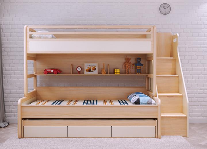 小户型高低床儿童房设计,小户型儿童床设计