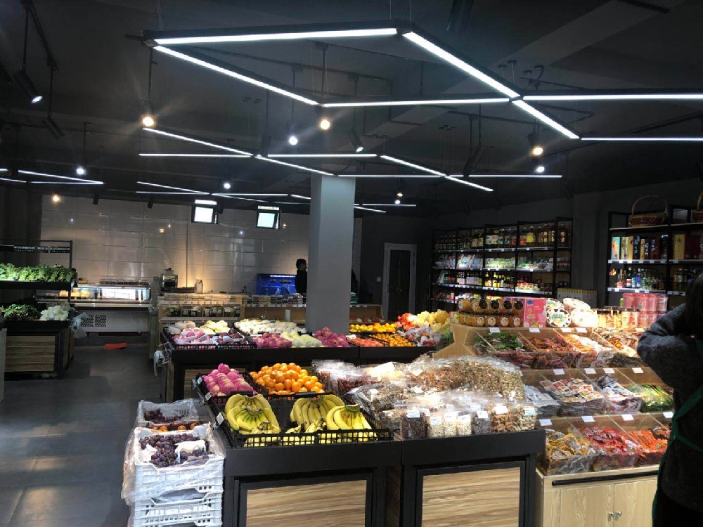 社区生鲜店陈列布局图,如何开一家社区生活超市