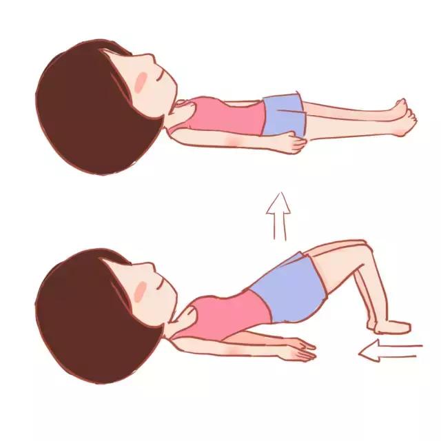 月子里收腹运动图解,产后亲子运动训练