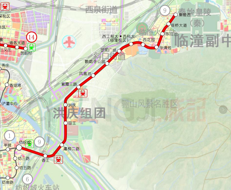 西安地铁10号线公轨合建桥多长,西安地铁10号线联合调试
