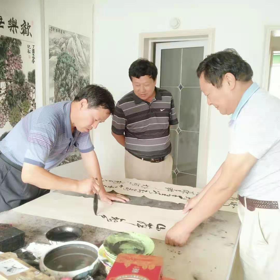 付帮合的书法作品,笔中情书法指导