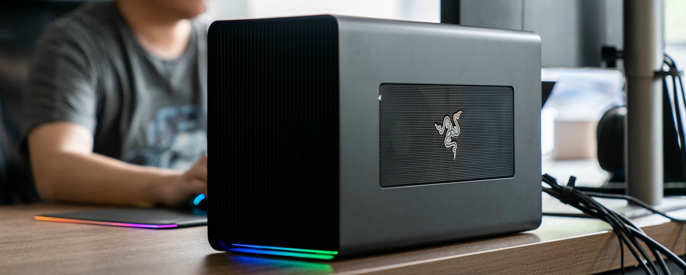 雷蛇razer战核x幻彩版显卡扩展坞,雷蛇战核x连接外置显示器