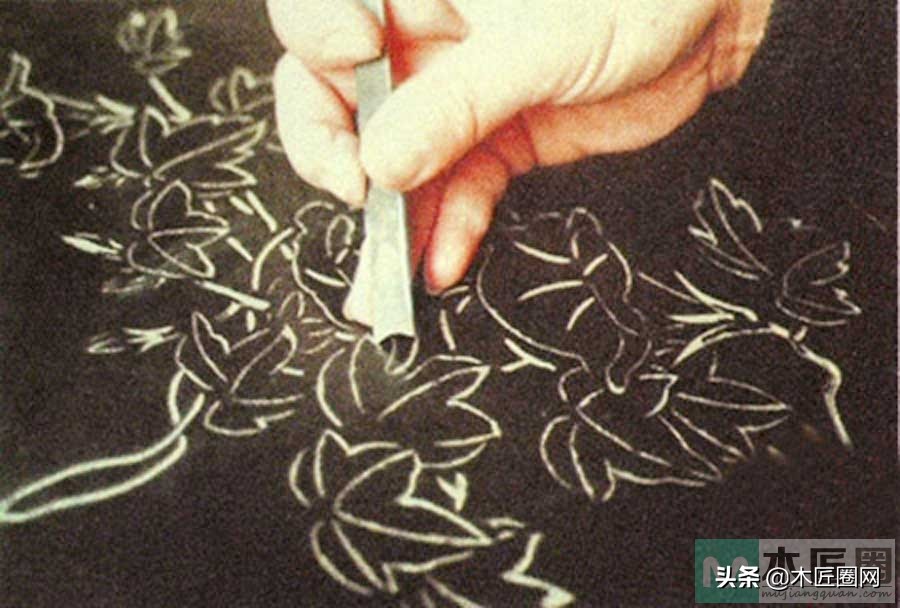 传统木匠怎么打磨,刻灰工艺