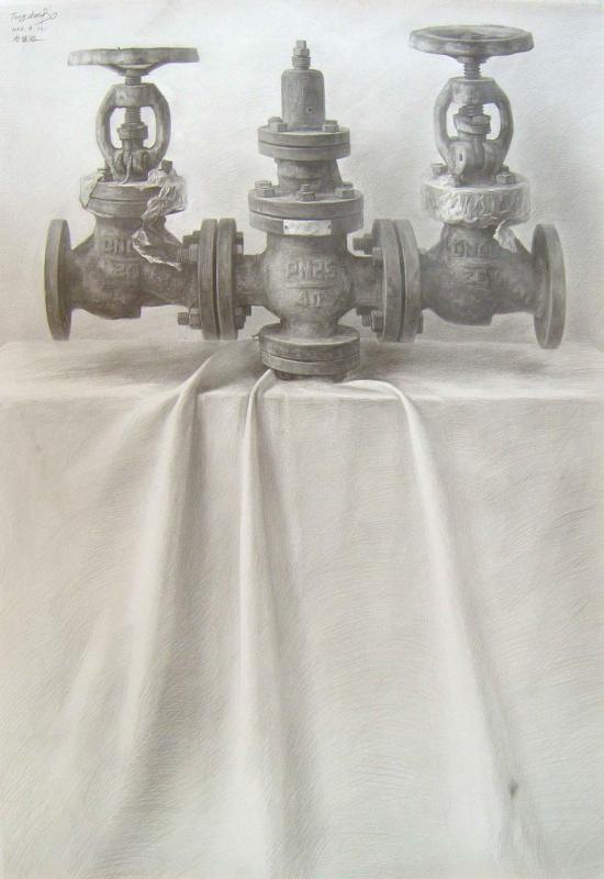 静物素描和石膏素描哪个简单,素描苹果明暗交界线素描静物教学