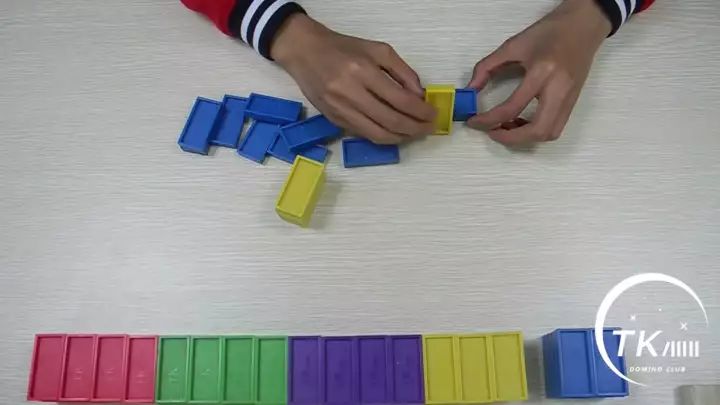 100种多米诺摆法图解,多米诺金字塔摆法图解