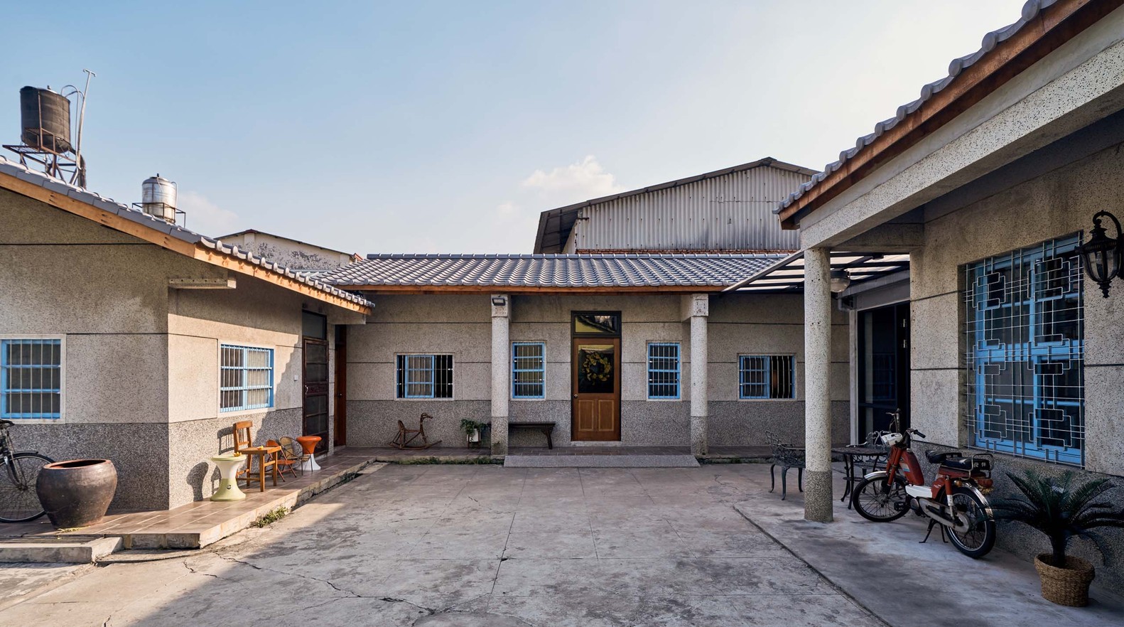 参观台湾三合院设计，三代同堂共享安乐窝，独特的风格真让人羡慕