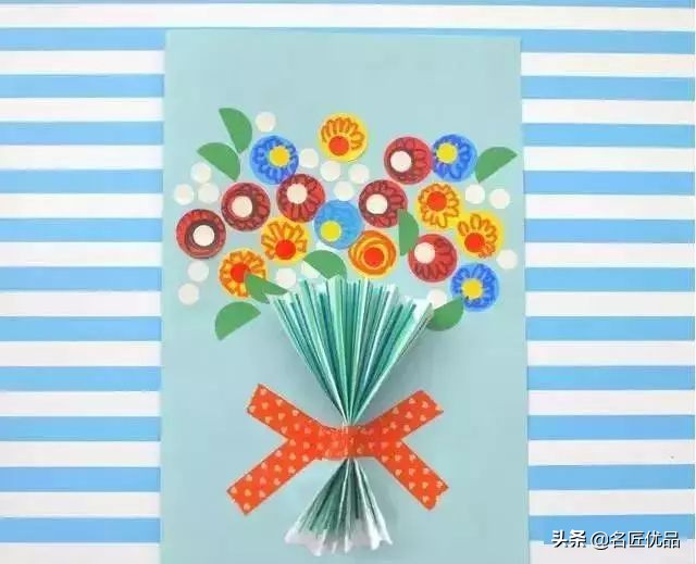 彩纸手工制作立体重阳节,九九重阳节贺卡剪纸