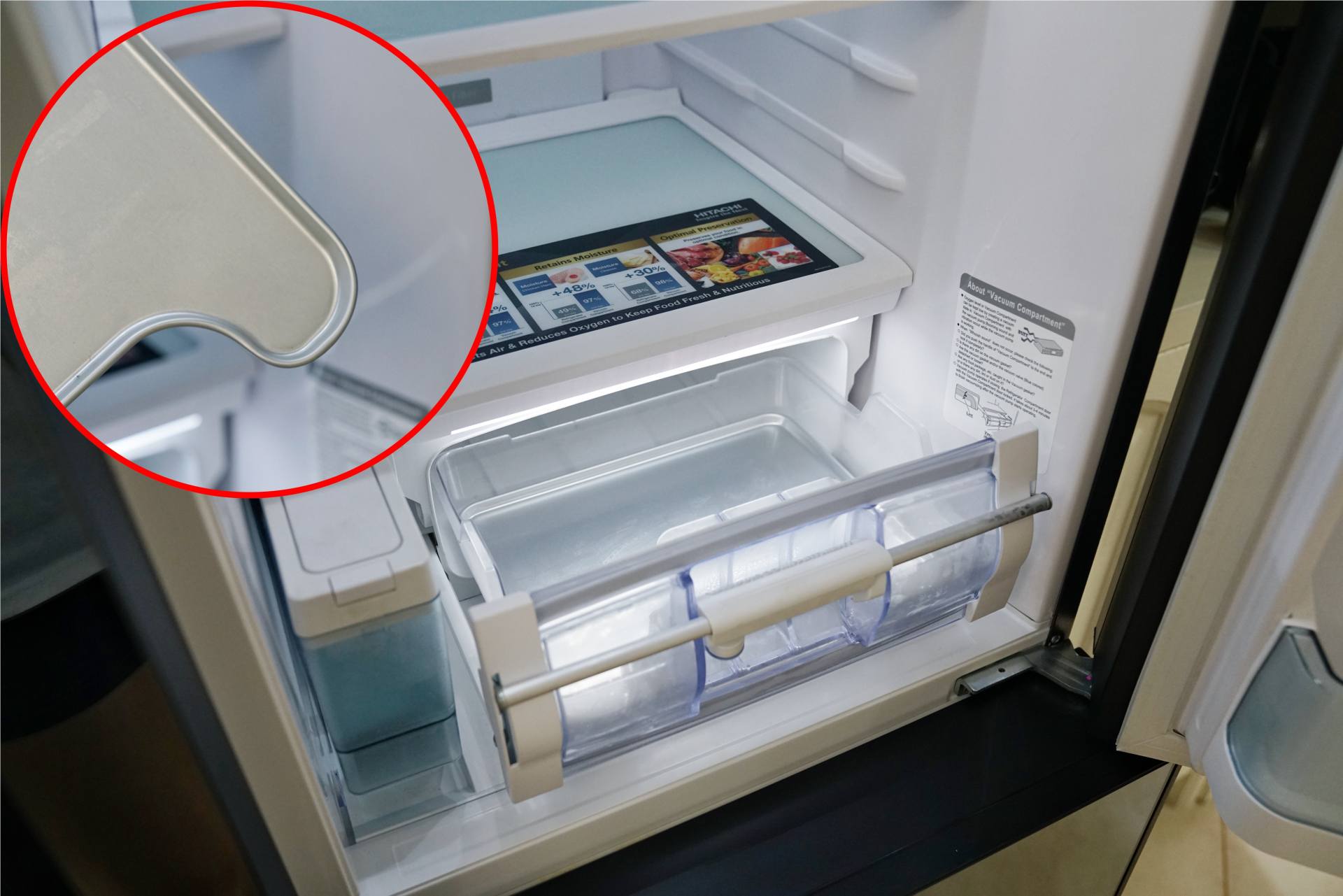 2000左右超高颜值冰箱,日立3200xc不出冰块怎么回事