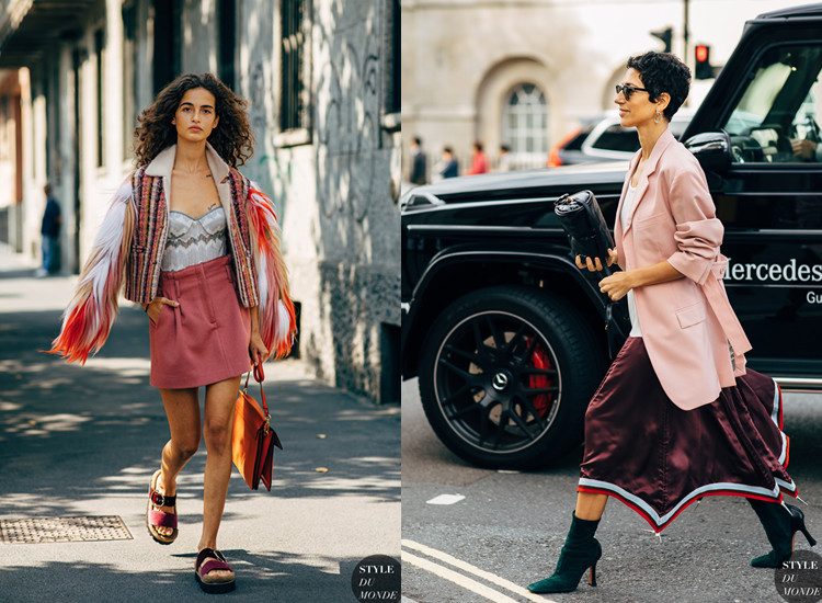 御姐女装高级感粉色系,粉色系穿搭可爱