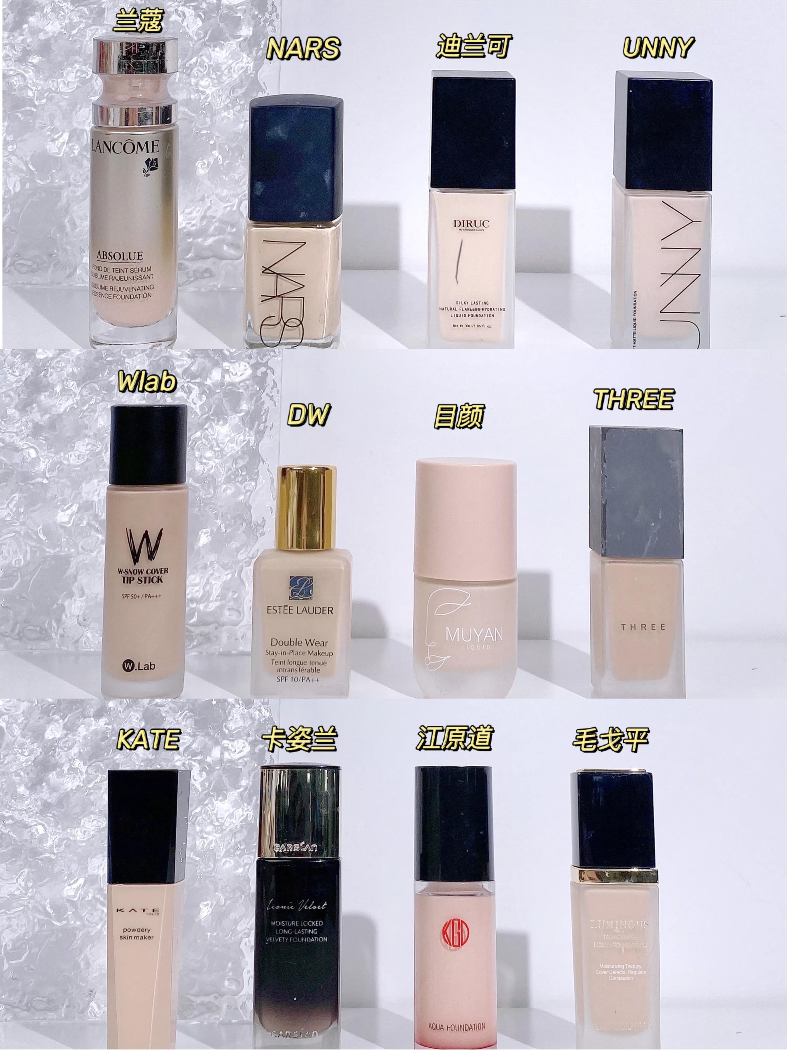 油皮粉质细腻的粉底液测评,适合油皮瑕疵皮的粉底液测评