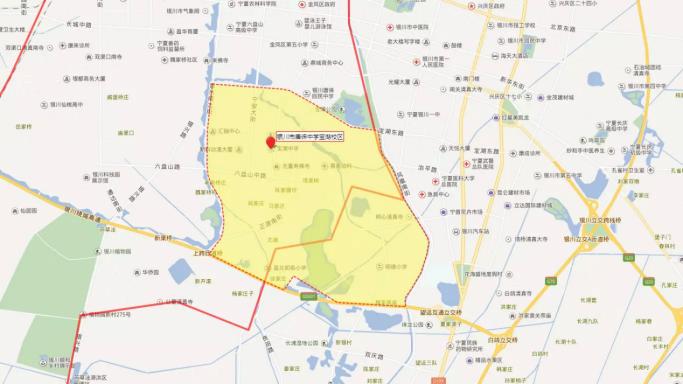 唐徕回中南校区划片,唐徕回中高中部在哪