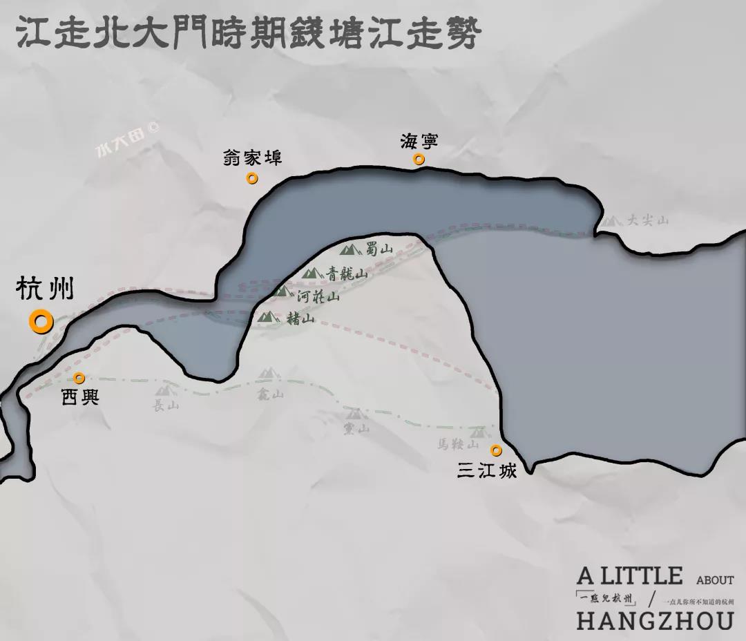 钱塘江从哪里开始变黄,钱塘江长大潮什么原因