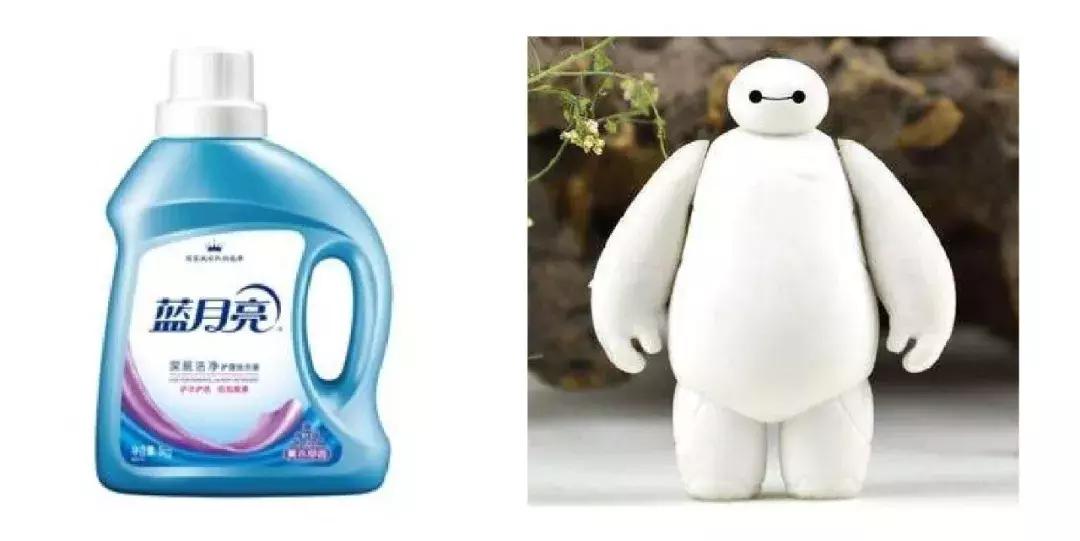 蓝月亮瓶口设计,蓝月亮大包装
