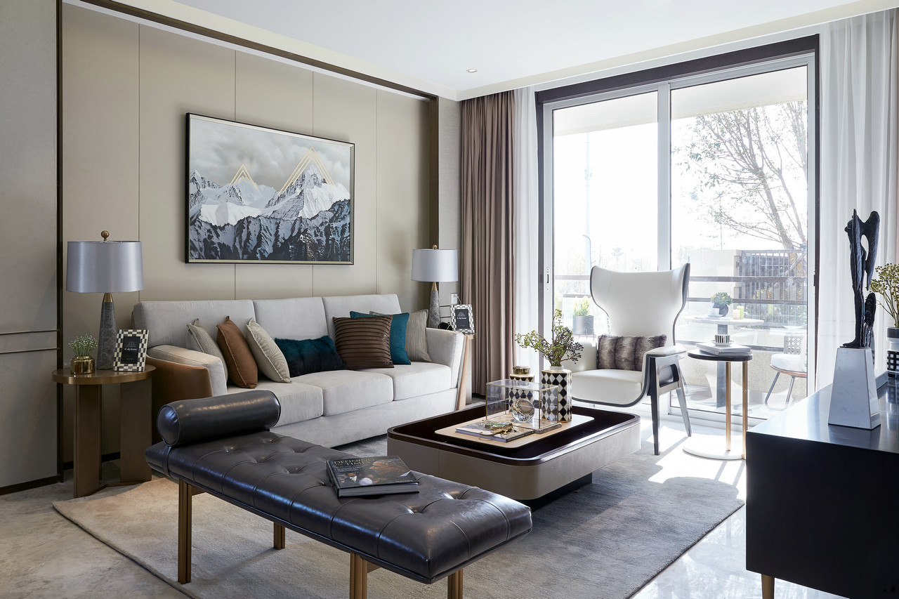 华尔兹之梦，260m²现代时尚风样板间|美致家居设计-欧模网