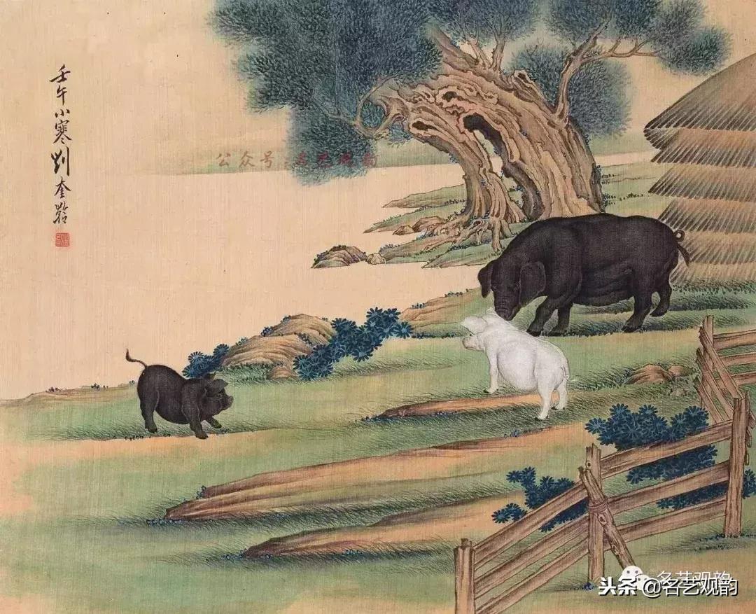 赏十大名家画笔下的猪,”猪“福填满2019!