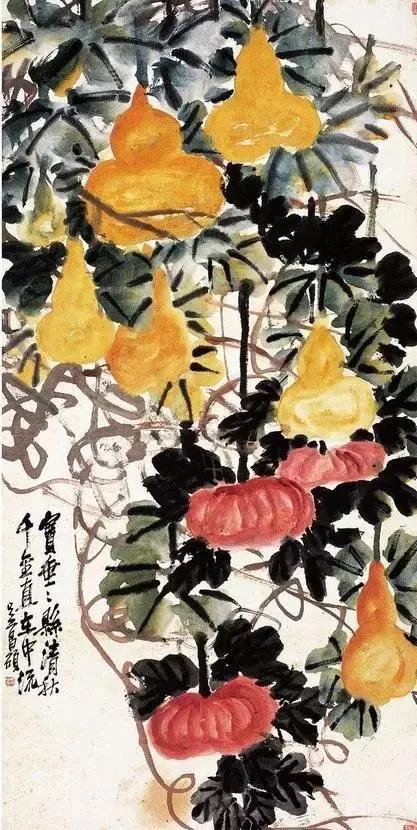 十大名家画葫芦,名家国画葫芦精品图