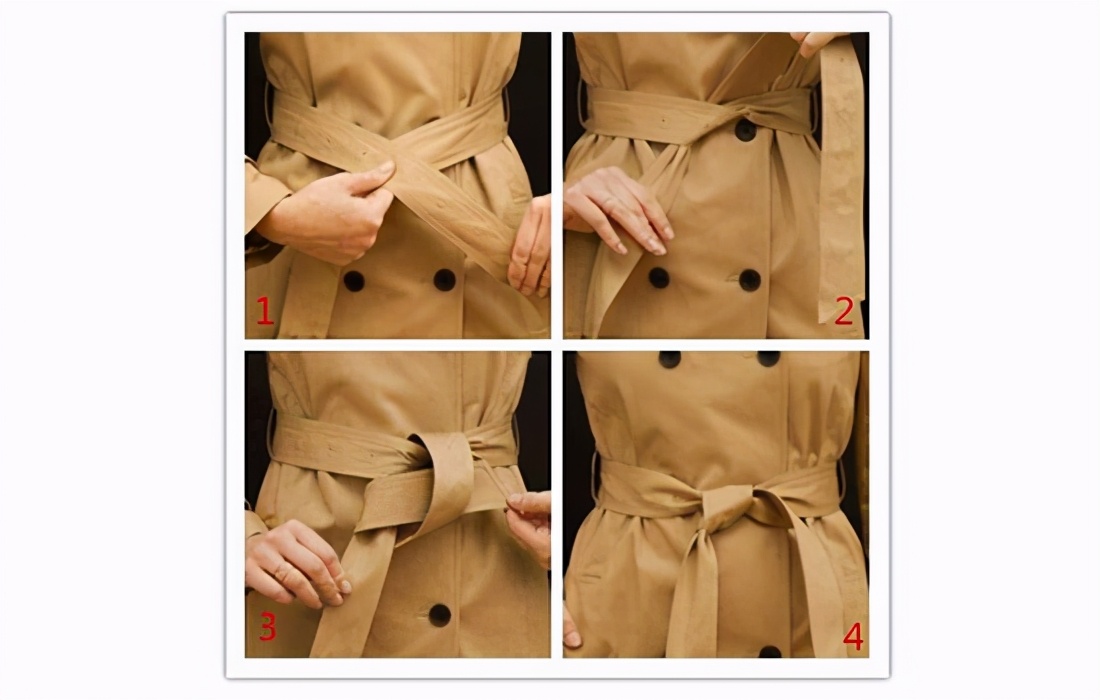 怎么样系大衣蝴蝶结又好看又简单,怎么结大衣蝴蝶结最简单的方法