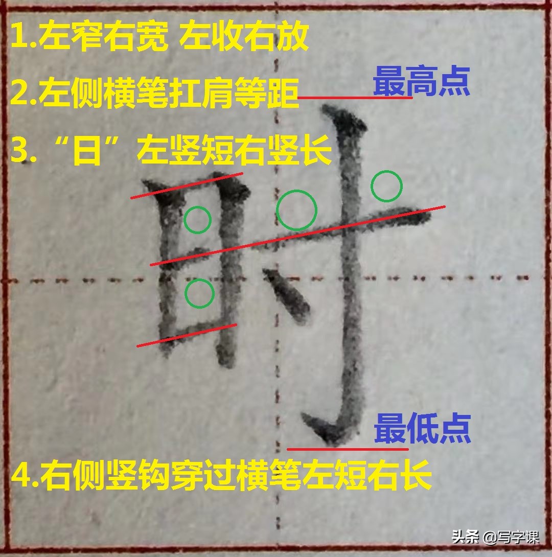 写字笔画笔顺间架结构精讲,赵老师常用92字结构精讲