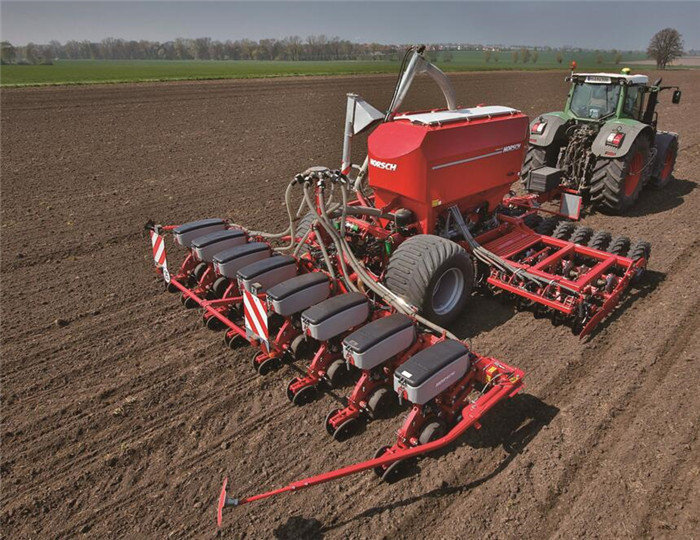 马斯奇奥气吸式玉米免耕播种机,夏播玉米播种机