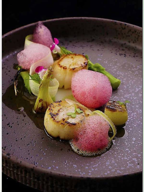 曼谷米其林分子料理,米其林分子料理凉菜