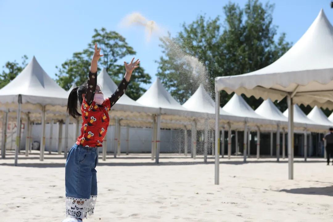 朝青小朋友可以来朝阳公园玩沙子啦