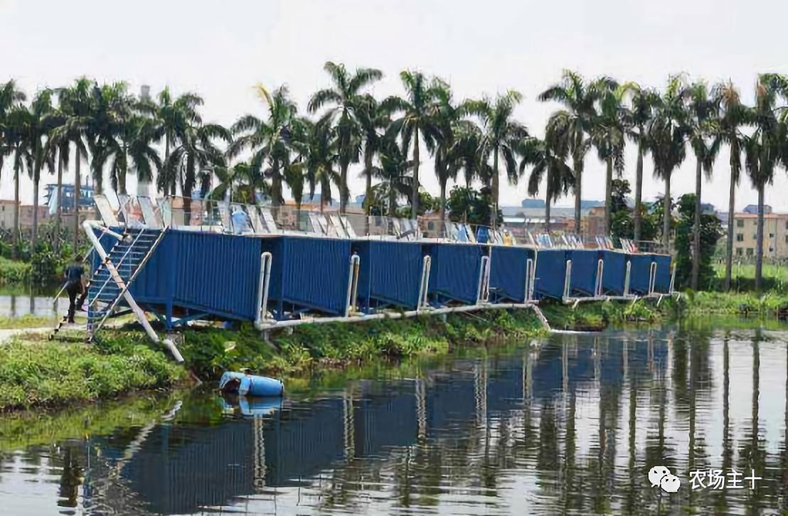 大型农场建造,家庭农场可以放置集装箱做民宿