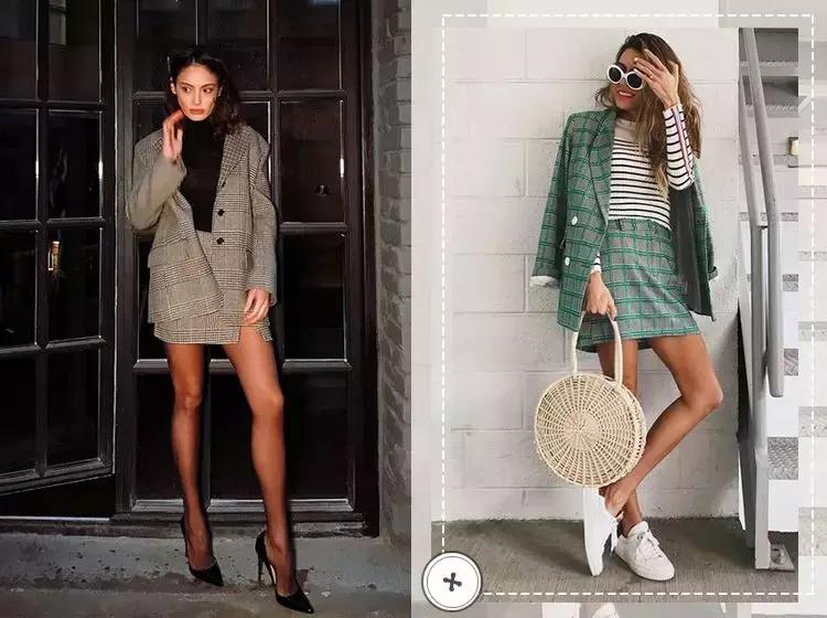 早春绝美穿搭中长款外套,开春必备外套推荐潮