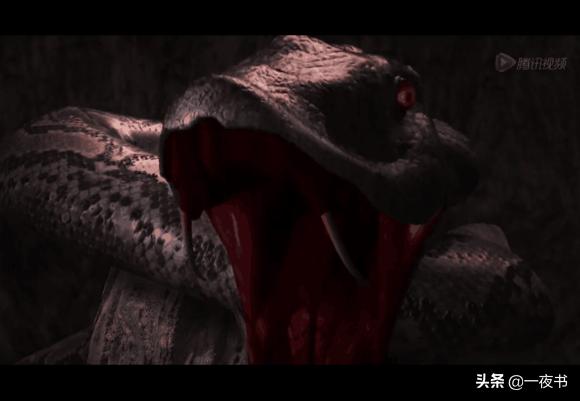 武侠剧中的六大巨蟒，尹仲的血蟒排第二