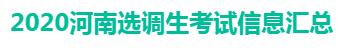 2020河南省选调生计划招录1000人选调对象｜报名条件